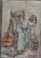 Arja Krossbeckin maalaus