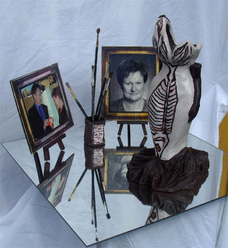 Arja Krossbeckin maalaus