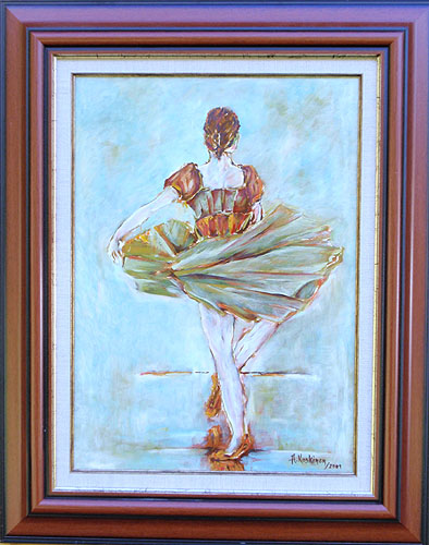 Arja Krossbeckin maalaus