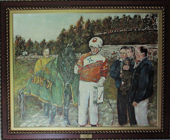 Arja Krossbeckin maalaus