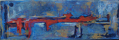 Arja Krossbeckin maalaus