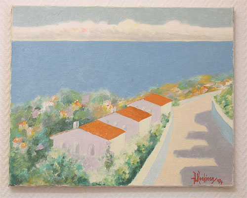 Arja Krossbeckin maalaus