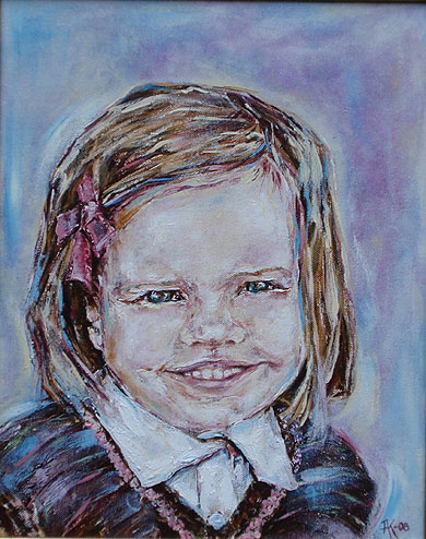 Arja Krossbeckin maalaus pastel Portugal
