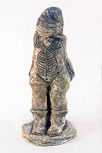 Arja Krossbeckin saviveistos