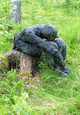 Arja Krossbeckin installaatiotyö